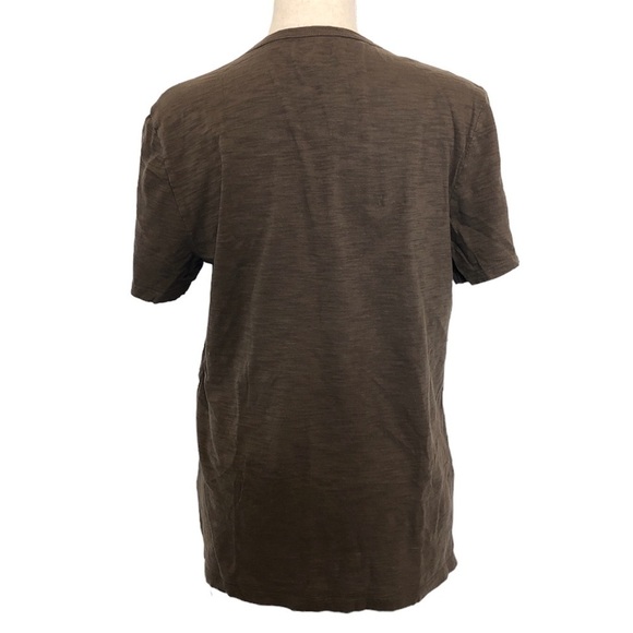 EXPRESS Graphic Tee Shirt "Strength" Women's Size Small Brown Neutral - Picture 2 of 8